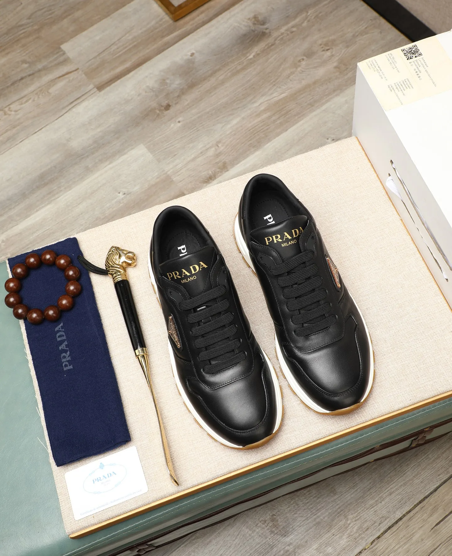 Men's shoes 💰540 🌹🌹[PRADA—Prada] 2025 latest model 🙈original replica! 👟👟👟Available here. The workmanship is top-notch. The upper is made from Italy. 🇮🇹Imported first-layer cowhide. ❗️Breathable genuine leather lining @Suitable for travel. The original version has an enlarged engraved sole, making it suitable for all kinds of travels, showing low-key luxury. Let quality speak for itself. Color: Size: 38-45